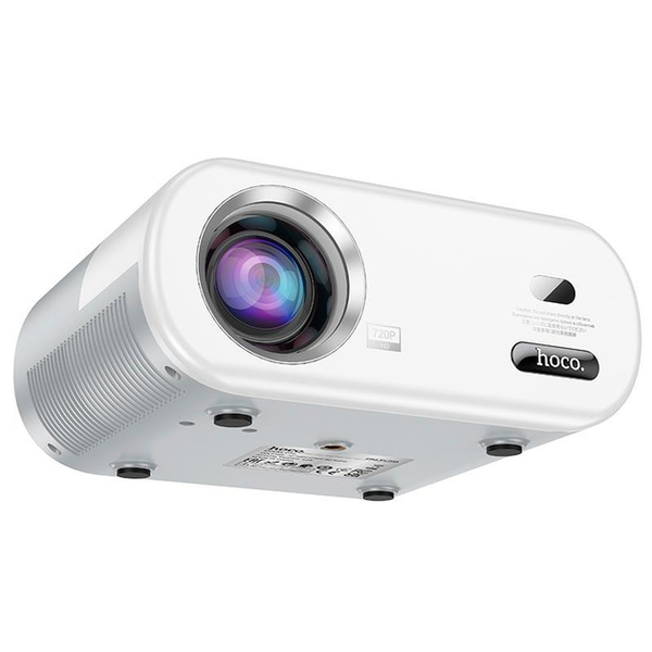 Проектор HOCO DT2 smart projector (720P Android version) |2.4G/5G, AUX/USB/AV/HDTV| (UPD) white-grey 5931 фото