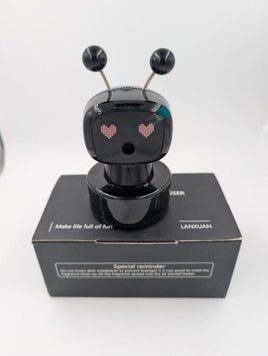 Ароматизатор на торпеду "Робот" (JQR2-BA) Black 7290 фото