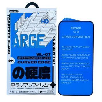 Захисне скло Remax WL-07 Future Large Curved Edge Series HD for iPhone 17 Air чорне (MM) 7040 фото