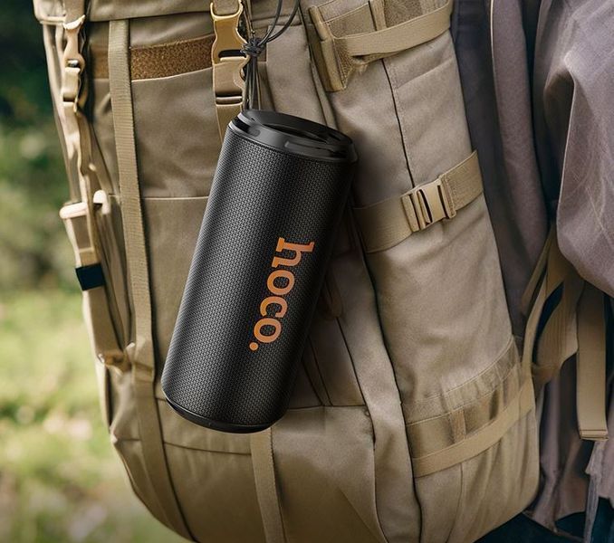 Портативна колонка HOCO soundful sports BT speaker HC27 IPX4 |8Wx2, TWS/USB/TF/FM| (UPD) Black 3980 фото