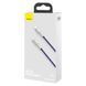 Кабель Baseus Display 2 Fast Charging Type-C to Type-C 100W 1m (ММ) Purple 5891 фото 2