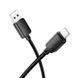 Кабель Hoco Type-C Beneficio charging data cable X113 |1m, 3A| (UPD) Black 7440 фото 1