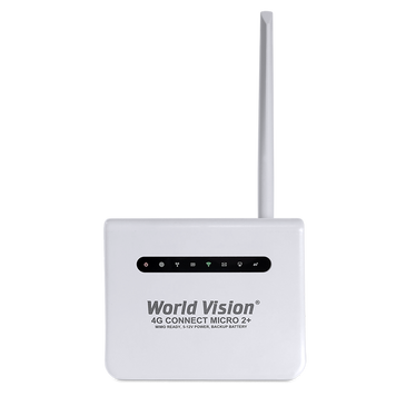 4G WiFi Роутер World Vision 4G CONNECT Micro 2+ (DS) White 7342 фото
