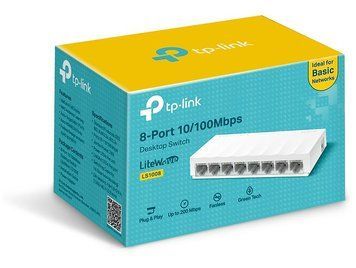 Комутатор TP-Link LS1008 (DS) White 6993 фото