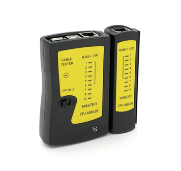Кабельний тестер Merlion NSHL468U, RJ-45 + USB (UT) 7343 фото