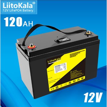 Аккумулятор LiitoKala LiFePO4 12V120Ah+LCD (DS) 3256 фото