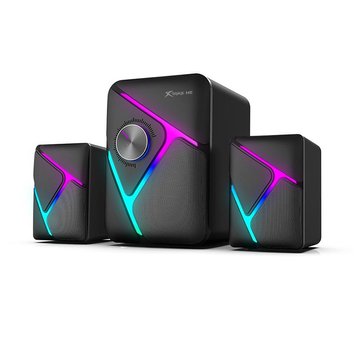 Акустика для ПК XTRIKE ME Gaming Speaker SK-610 |5W+2x3W, RGB| (UPD) Black-RGB 3412 фото