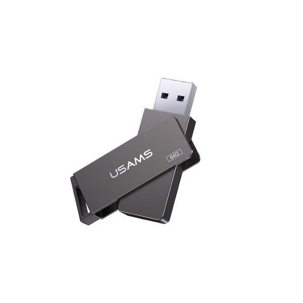 Флешка USAMS USB3.0 Rotatable High Speed Flash Drive 32GB US-ZB195 (UPD) (black) 7542 фото