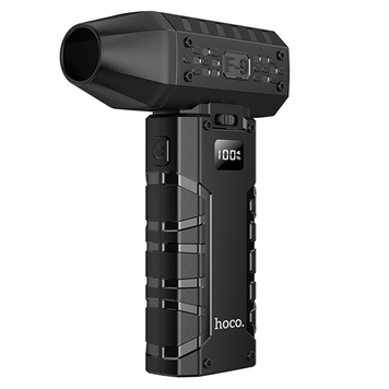 Вентилятор HOCO Force fan HX67 |100 Speed, LED, 5h| (UPD) Black 6194 фото