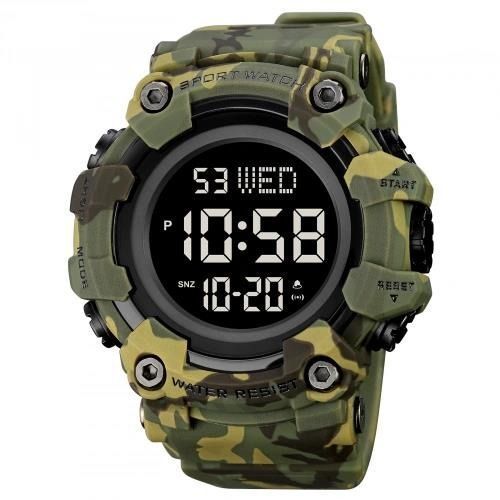 Часы наручные 1968CMGN SKMEI, GREEN CAMO 2655 фото