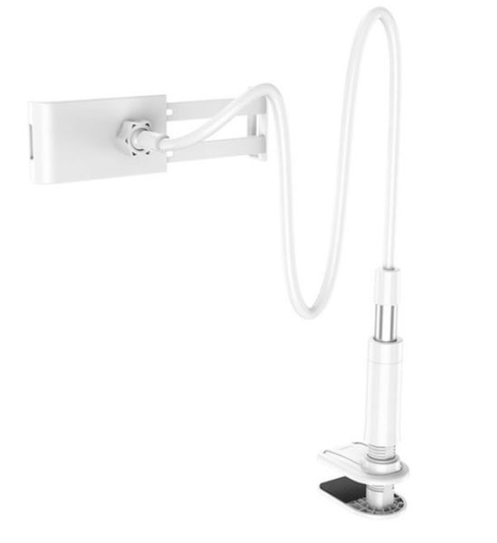 Тримач для мобільного HOCO PH24 Balu tablet PC stand (KT) Silver+White 1654 фото