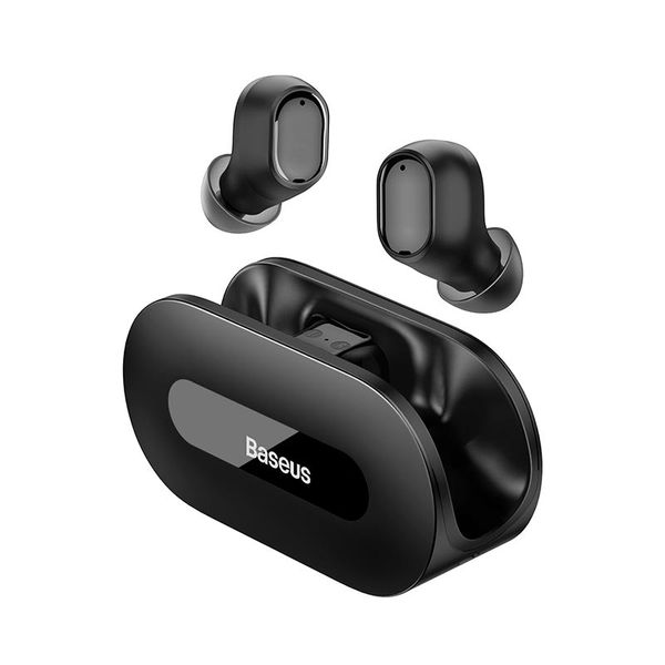 Бездротові навушники Baseus Bowie EZ10 True Wireless Earphones |BT5.3, 50/300mAh, 5h, Location, OTA| (UPD) black 2280 фото