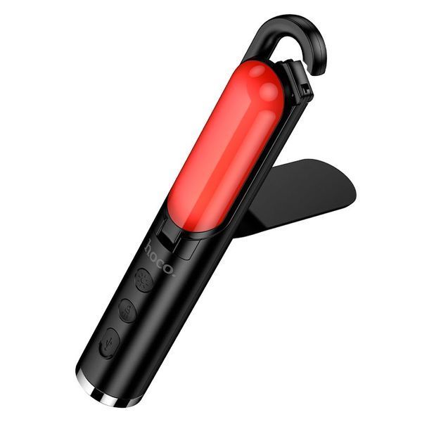 Лампа кемпінгова HOCO Multifunctional 2-in-1 Camping Light HX13 |1-10h, 160lmn| (UPD) (black) 7244 фото