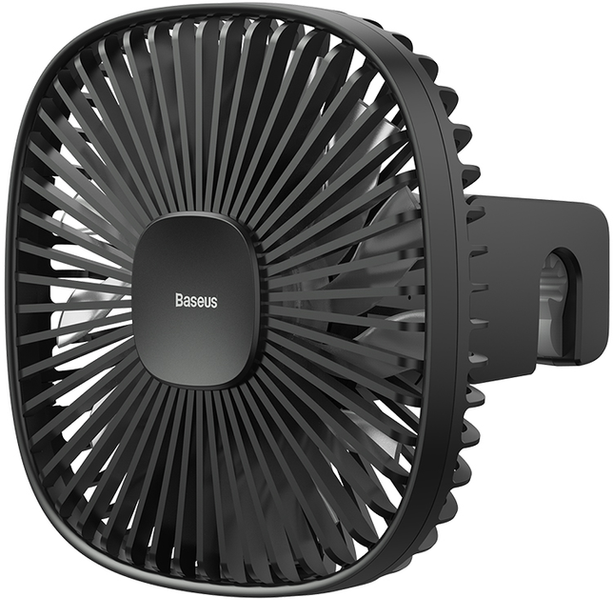 Вентилятор Baseus в салон автомобіля Natural Wind Magnetic Rear Seat Fan (CXZR-01) (UPD) Black 6244 фото