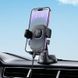 Тримач в машину HOCO Crown one-button Car holder (center console) H76 |4.5-7"| (UPD) Balck 7493 фото 3