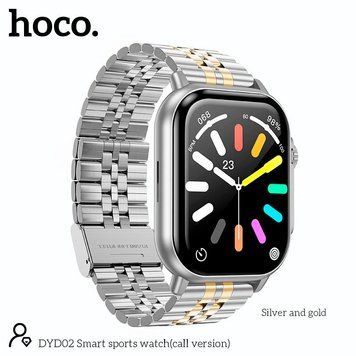 Смарт часы HOCO DYD02 (call version) |Track, HeartRate, 2.02"| 7095 фото
