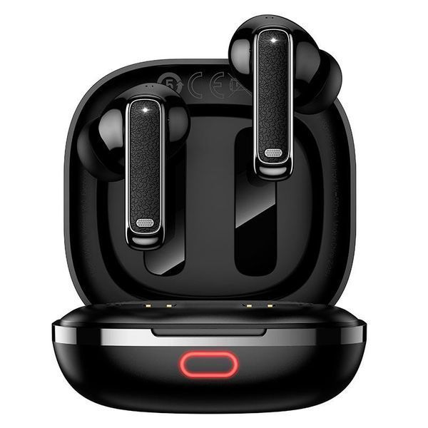 Бездротові навушники HOCO Verso true wireless BT headset with remote control EW204 IPX4 |BT6.0, 30/350mAh, 4h| (UPD) Black 7494 фото