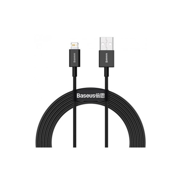 Кабель Baseus Superior Series Fast Charging Lightning 2.4A (1m) black 1237 фото