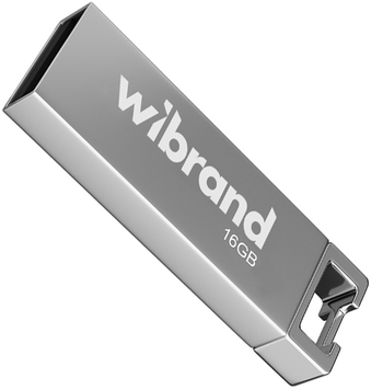 Флешка Wibrand USB 2.0 Chameleon 16Gb (T) Silver 6746 фото