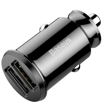 ОЗУ Baseus Grain 3.1A 2USB (UPD) black 1301 фото