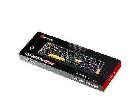 Дротова Клавіатура Xtrike Me wired keyboard KB - 512 BK |USB2.0, RGB| (UPD) Black 5641 фото