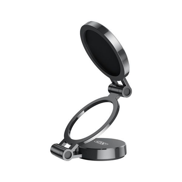 Тримач в машину магнітний XO C160 Universal Magnetic Tri-fold Cell Phone Holder (MM) Black 5743 фото