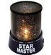 Нічна лампа(нічник) Зоряне Небо Star Master (LO) Black 3936 фото 3