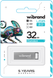 Флешка Wibrand USB 2.0 Chameleon 32Gb (T) Silver 6748 фото 2