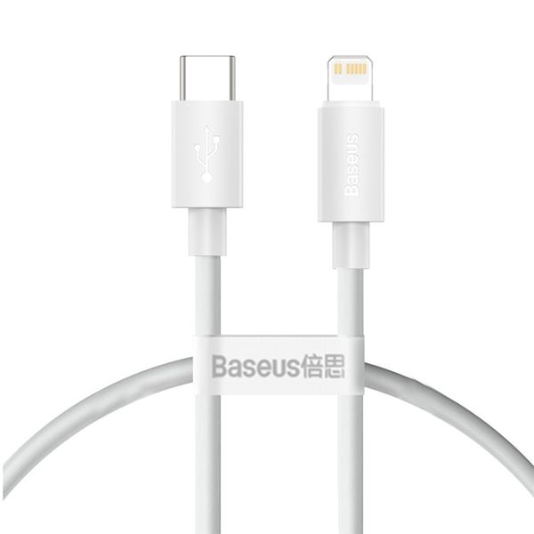 Кабель Baseus Superior Series Fast Charging Type-C to Lightning PD 20W (1m)(white) 1444 фото