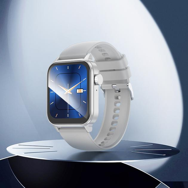 Смарт годинник Smart sports watch HOCO Y26 (call version) |Track, HeartRate, 1.8"| (KT) Silver 5948 фото