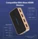 Активний сплітер Vention 1 In 2 Out HDMI Splitter 4K 30Hz Gold Aluminum Alloy Type EU Standard (ACBG0-EU) (KT) 5243 фото 2