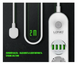 Удлинитель сетевой LDNIO SE4432 | 2500W, 10A, 2.0m, 4usb, 3.4A | (UP) White 1948 фото 2