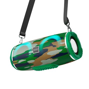 Портативна колонка Hoco Sports BT speaker HC12 IPX4 |BT5.0, USB/AUX/TF/FM, 2h| (UPD) Camouflage-Green 2263 фото