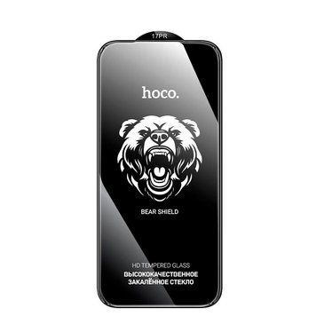 Захисне скло HOCO для iPhone 17 Pro Max Bear Shield series Corning full screen HD tempered glass (A888 Pro) 7498 фото