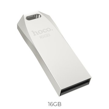 Флешка HOCO USB Flash Disk Intelligent High-Speed ​​Flash Drive UD4 16GB (UPD) Silver 2941 фото