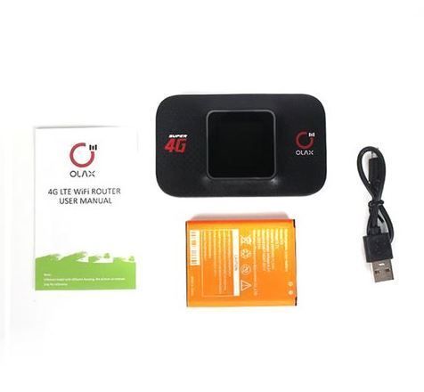 4G WiFi Роутер Olax MF982 (DS) Black 3772 фото
