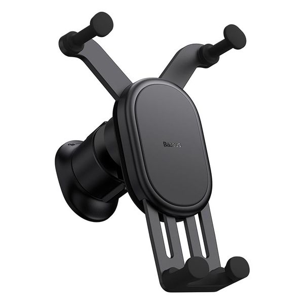 Держатель в машину Baseus Stable Gravitational Wireless Charging Car Mount Pro 15W (Air+зарядка) (KT) Black 1708 фото