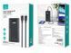 Портативна батарея Usams US-CD185 PB68 PD3.0 65W + QC3.0 30000 mAh Fast Charging Digital Display Power Bank+Type-C To Type-C PD 100W (KT) Black 3922 фото 3