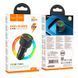 Адаптер автомобильный Hoco Avant-garde Car charger NZ17 |1xUSB/2xType-C, 75W/3A, PD/QC| (UPD) 7082 фото 2