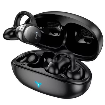 Бездротові навушники HOCO EW57 Auspicious clip-on true wireless BT5.3/11hours (MM) Black 6350 фото