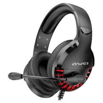 Наушники AWEI Gaming earphone with LED ES-770i (UPD) Black 2044 фото