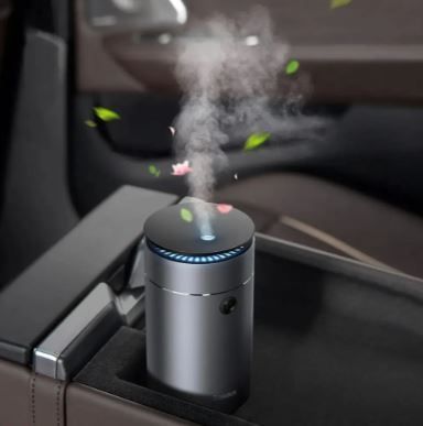Зволожувач повітря Baseus Time Aromatherapy machine humidifier 75 ml (KT) Dark gray 3489 фото