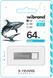 Flash Wibrand USB 2.0 Shark 64Gb (KT) Silver 6750 фото 2