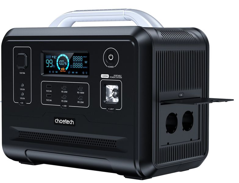 Портативна зарядна станція Choetech 1200W (EN) 3343 фото