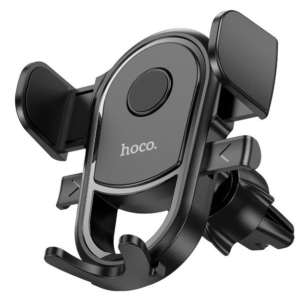 Держатель в машину HOCO Grateful one-button Car holder (air outlet) H6 |4.5-7"|(UPD) Black 2269 фото