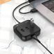 Hub адаптер Hoco Easy 4-in-1 converter HB31 (USB to USB2. 0*4)(L=0.2 M)(UPD) Black 5546 фото 2
