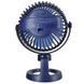 Вентилятор акумуляторний XO MF78 4-inch desktop/bracket adjustable angle fan 1200mAh (MM) Blue 7550 фото 2