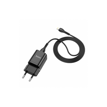 МЗП Hoco N29 Triumph 35W (2 Type-C) + Кабель Type-C to Lightning black 1509 фото