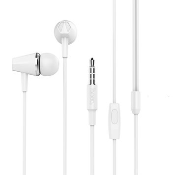 Наушники Hoco M34 Honor Music With Microphone (UPD) (white) 1435 фото