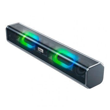 Портативная колонка HOCO BS49 Dazzling sound desktop wireless speaker (UPD) Black 1530 фото